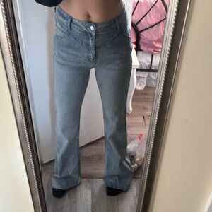 Windsor Gray Flare Women's Jeans